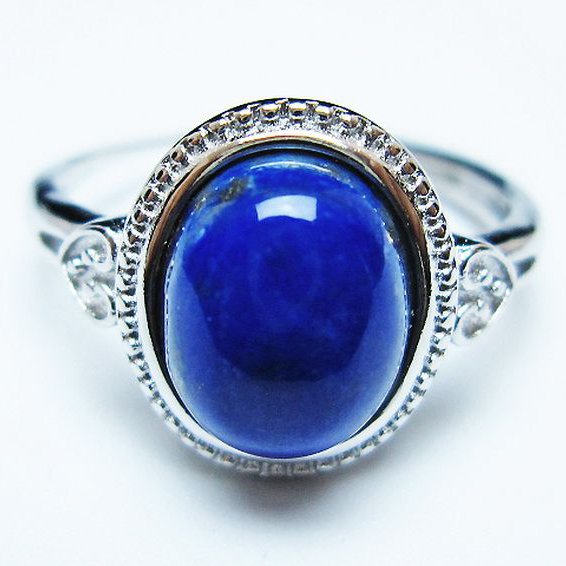 ラピスラズリ 指輪 (17号)[T109-3306]