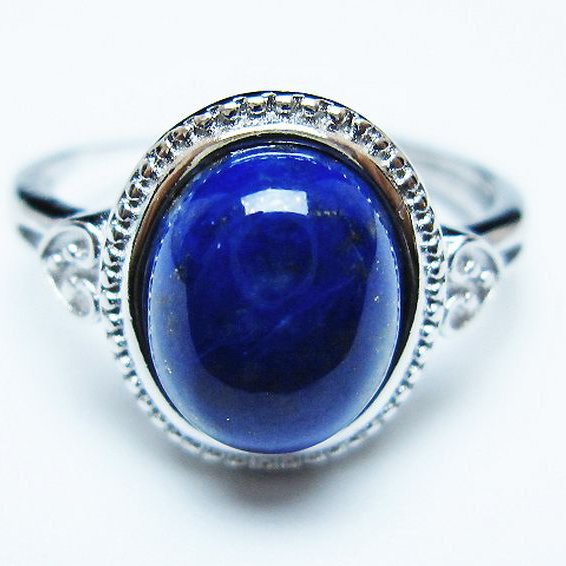 ラピスラズリ 指輪 (17号)[T109-3322]