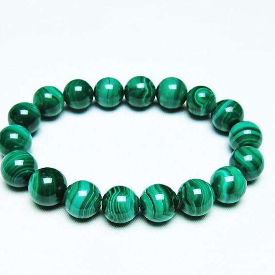 マラカイト ブレスレット 11mm [T115-4396]