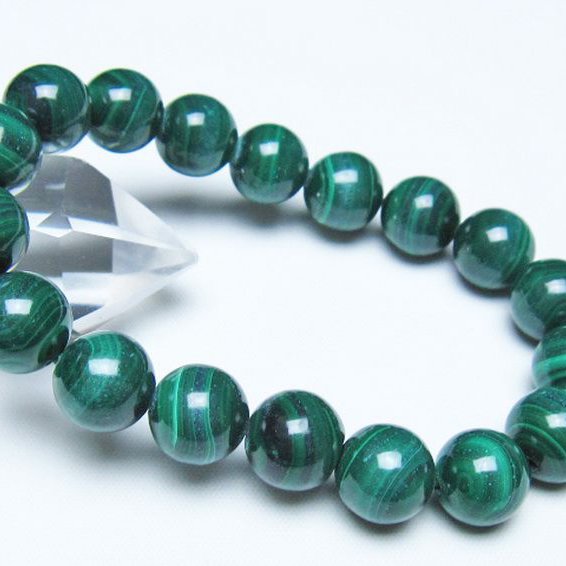 マラカイト ブレスレット 11mm [t115-4703]