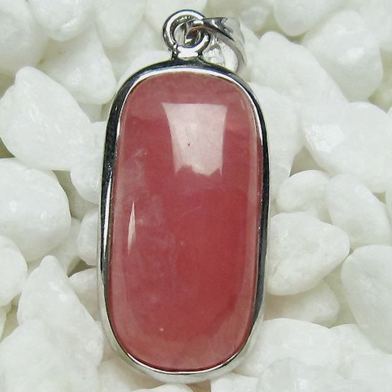 インカローズ ロードクロサイト ペンダント [T117-1773]