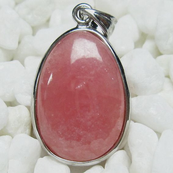 インカローズ ロードクロサイト ペンダント [T117-1790]