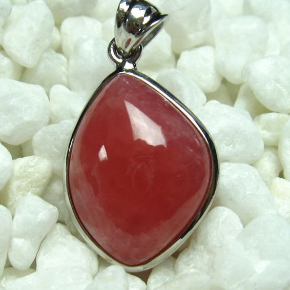 インカローズ ロードクロサイト ペンダント [T117-1804]