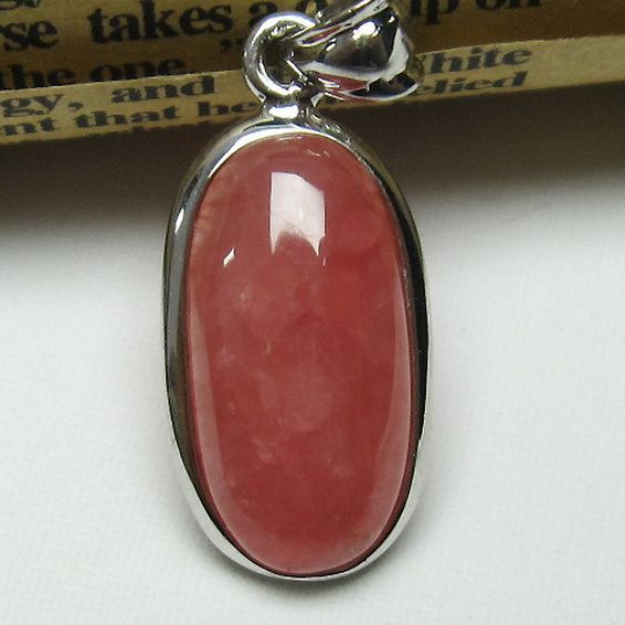 インカローズ ロードクロサイト ペンダント [T117-1889]