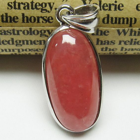 インカローズ ロードクロサイト ペンダント [T117-1913]