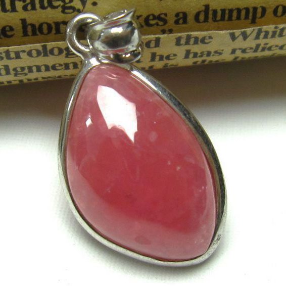 インカローズ ロードクロサイト ペンダント [T117-1940]