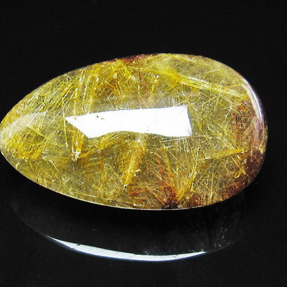 プラチナルチル入水晶タンブル[T12-1660]