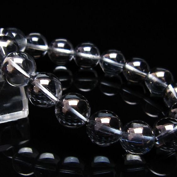 レインボーオーラ水晶 ブレスレット 12mm [t125-5941]