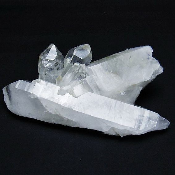 グリーンファントムクォーツ　クラスター アメリカ産 [T126-7729]