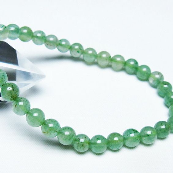 インド翡翠 ブレスレット 6mm [t127-11364]