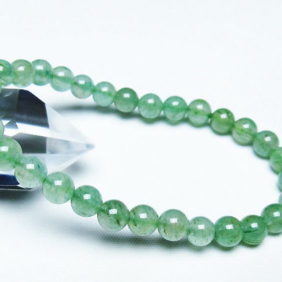 インド翡翠 ブレスレット 6mm [t127-11369]