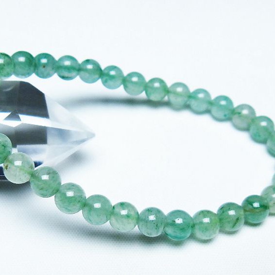 インド翡翠 ブレスレット 6mm [t127-11388]