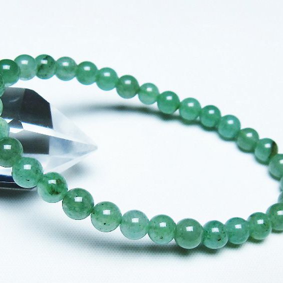 インド翡翠 ブレスレット 6mm [t127-11399]