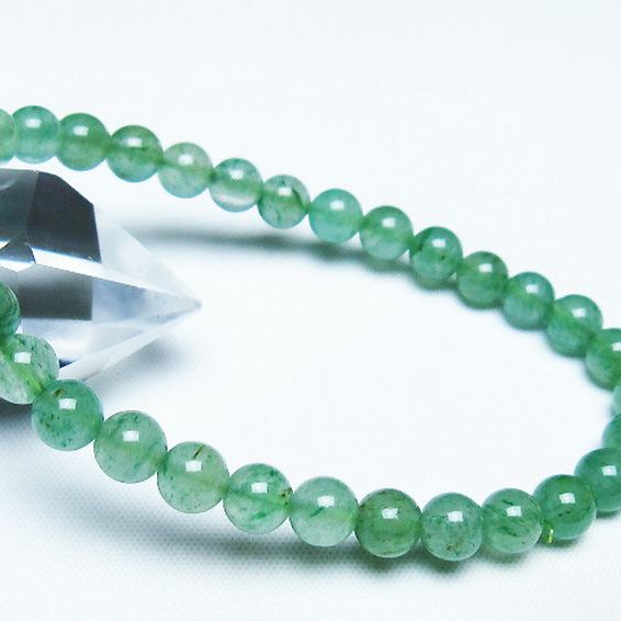 インド翡翠 ブレスレット 6mm [t127-11402]