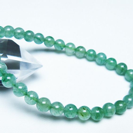 インド翡翠 ブレスレット 6mm [t127-11433]