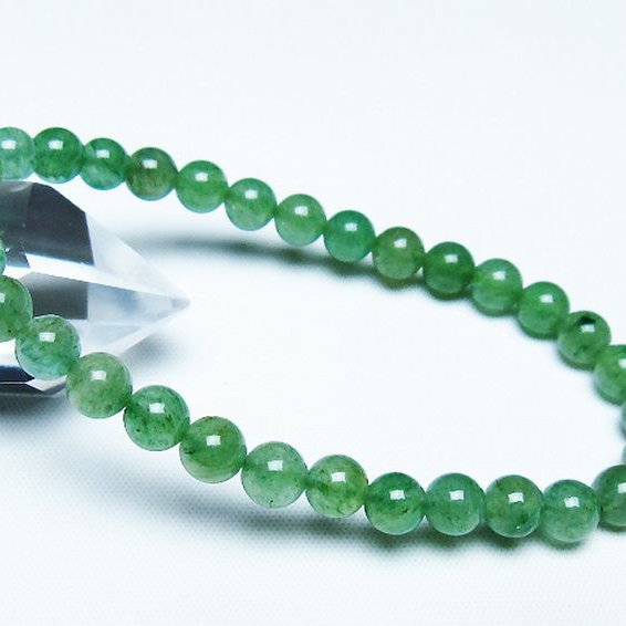 インド翡翠 ブレスレット 6mm [T127-11450]
