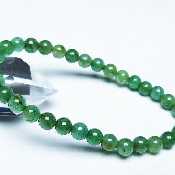 インド翡翠 ブレスレット 6mm [t127-11453]