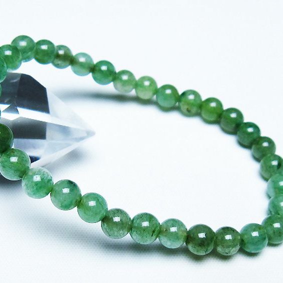 インド翡翠 ブレスレット 6mm [t127-11459]