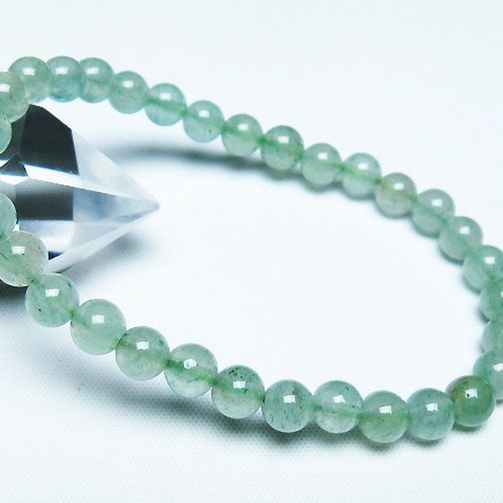 インド翡翠 ブレスレット 6mm [T127-11504]