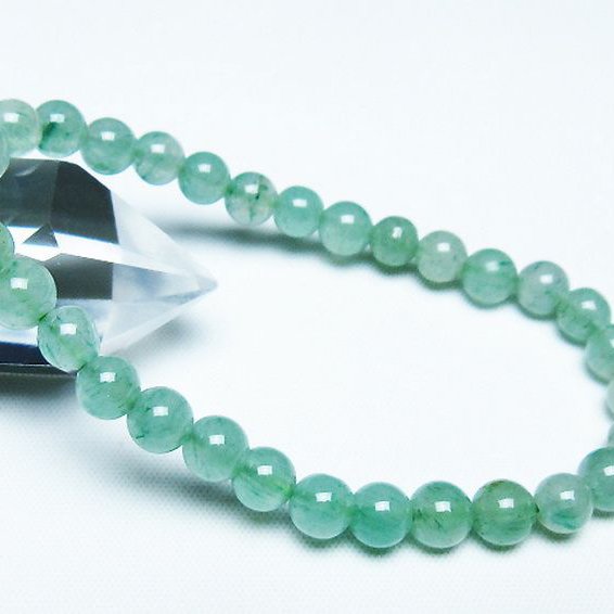 インド翡翠 ブレスレット 6mm [t127-11508]
