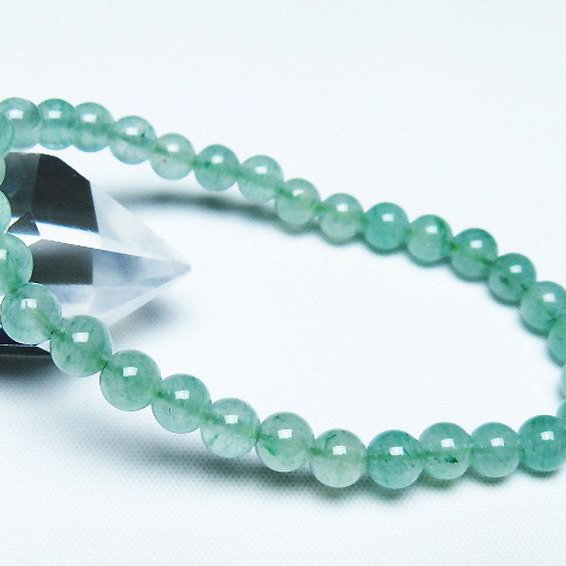 インド翡翠 ブレスレット 6mm [t127-11533]