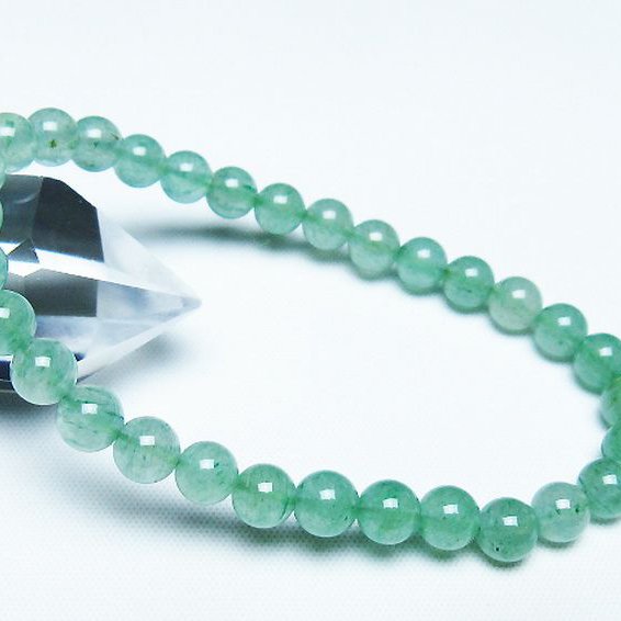 インド翡翠 ブレスレット 6mm [T127-11538]