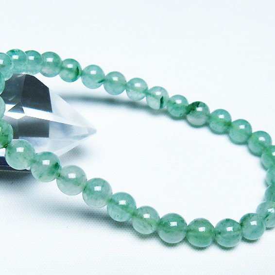 インド翡翠 ブレスレット 6mm [T127-11541]