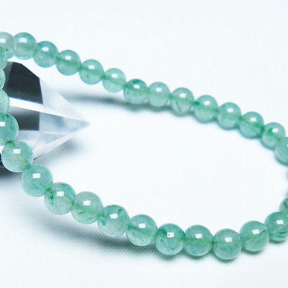 インド翡翠 ブレスレット 6mm [T127-11545]