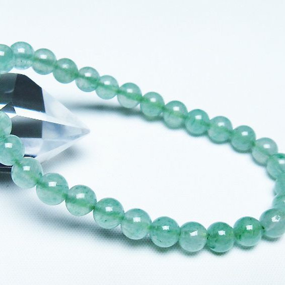 インド翡翠 ブレスレット 6mm [T127-11561]