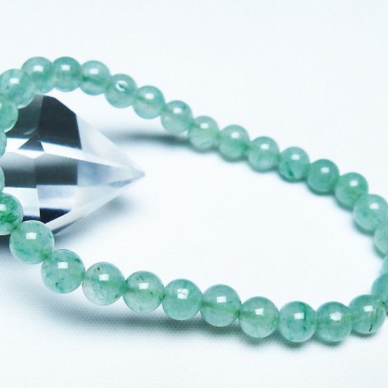 インド翡翠 ブレスレット 6mm [t127-11567]