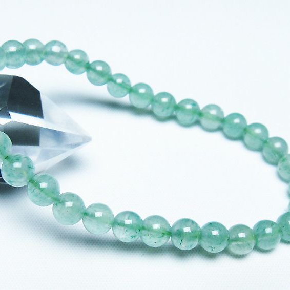 インド翡翠 ブレスレット 6mm [T127-11568]