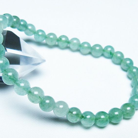 インド翡翠 ブレスレット 6mm [T127-11569]