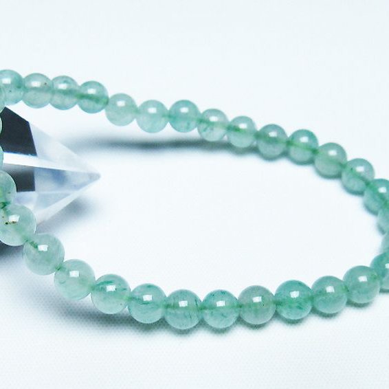 インド翡翠 ブレスレット 6mm [T127-11570]