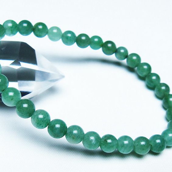 インド翡翠 ブレスレット 6mm [T127-11573]