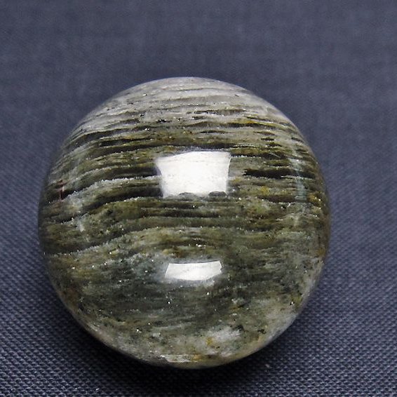 グリーンファントム 丸玉 28mm [t129-3094]