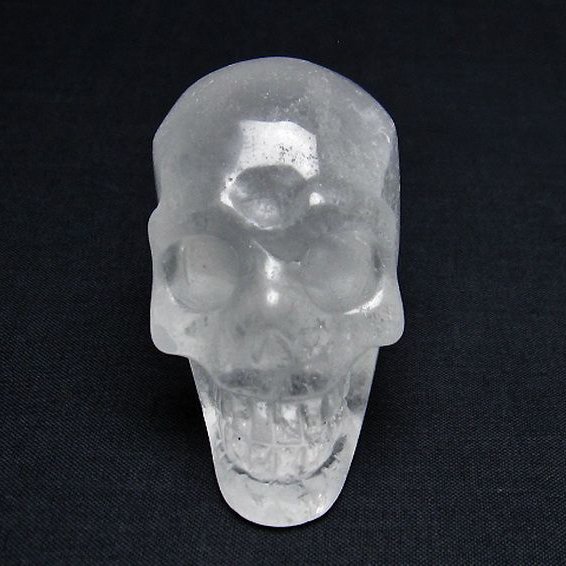 ヒマラヤ水晶 ドクロ[T130-2137]