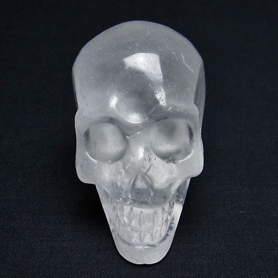 ヒマラヤ水晶 ドクロ[T130-2144]