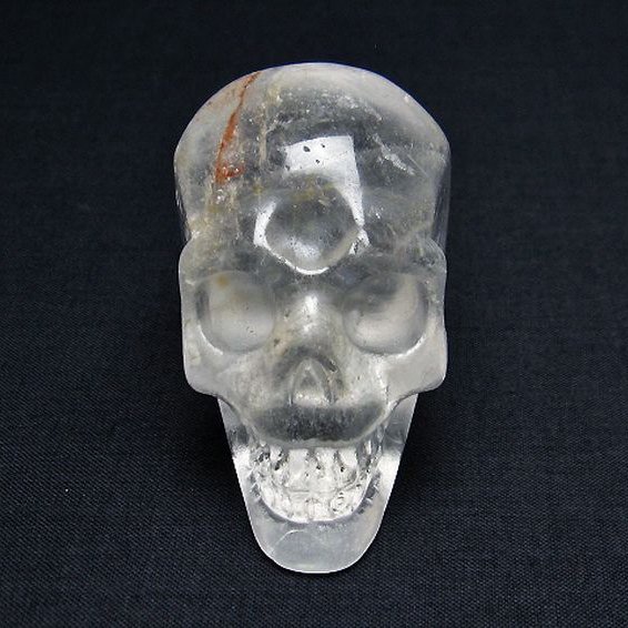 ヒマラヤ水晶 ドクロ[T130-2162]