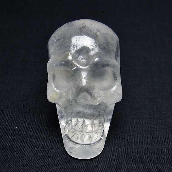 ヒマラヤ水晶 ドクロ[T130-2163]