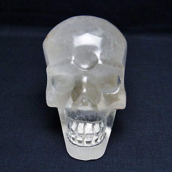 ヒマラヤ水晶 ドクロ[T130-2175]