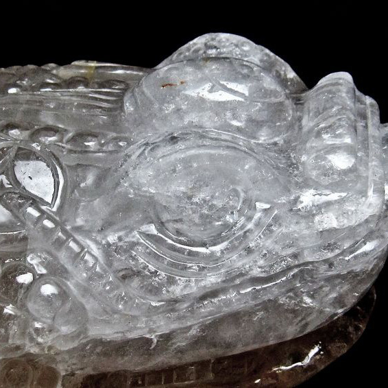 6.8Kg ヒマラヤ水晶金蟾[T130-449]