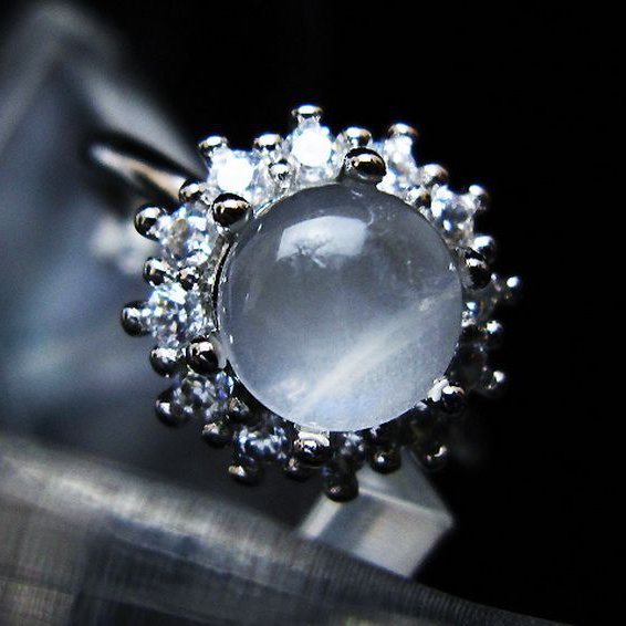 ムーンストーン 指輪 (15号)[T135-7406]