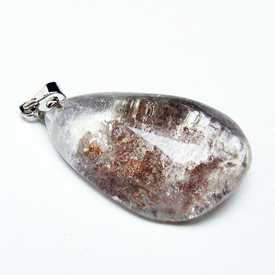 ガーデン水晶 ペンダント [T136-3727]