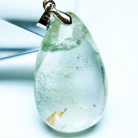 ガーデン水晶 ペンダント [T136-4315]