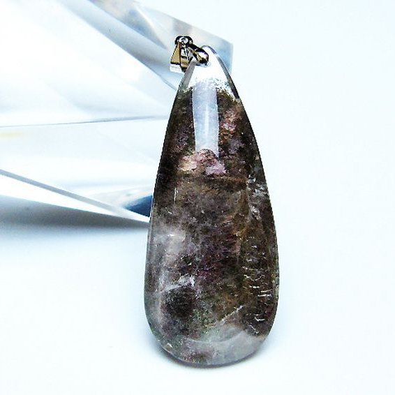 ガーデン水晶 ペンダント [t136-4454]