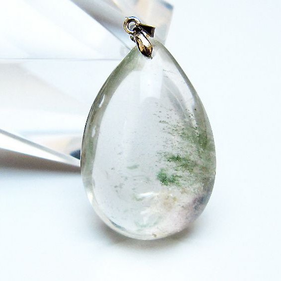 ガーデン水晶 ペンダント [T136-4498]