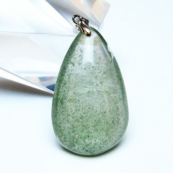 ガーデン水晶 ペンダント [T136-4509]