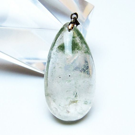 ガーデン水晶 ペンダント [T136-4516]