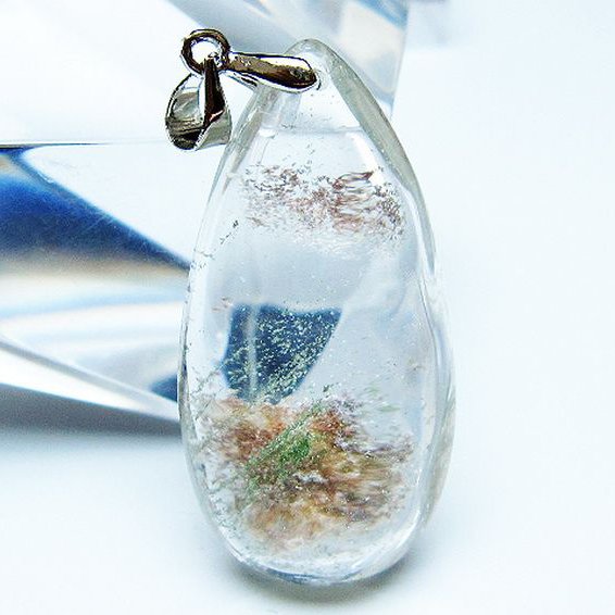 ガーデン水晶 ペンダント [t136-4595]