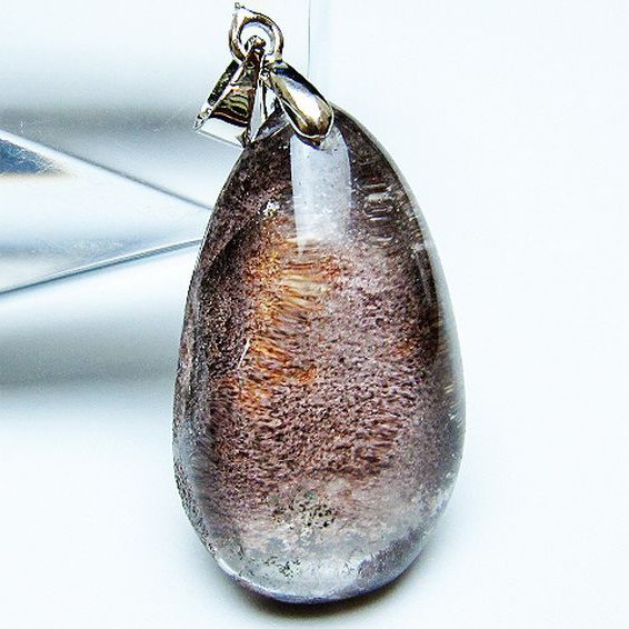 ガーデン水晶 ペンダント [t136-4638]